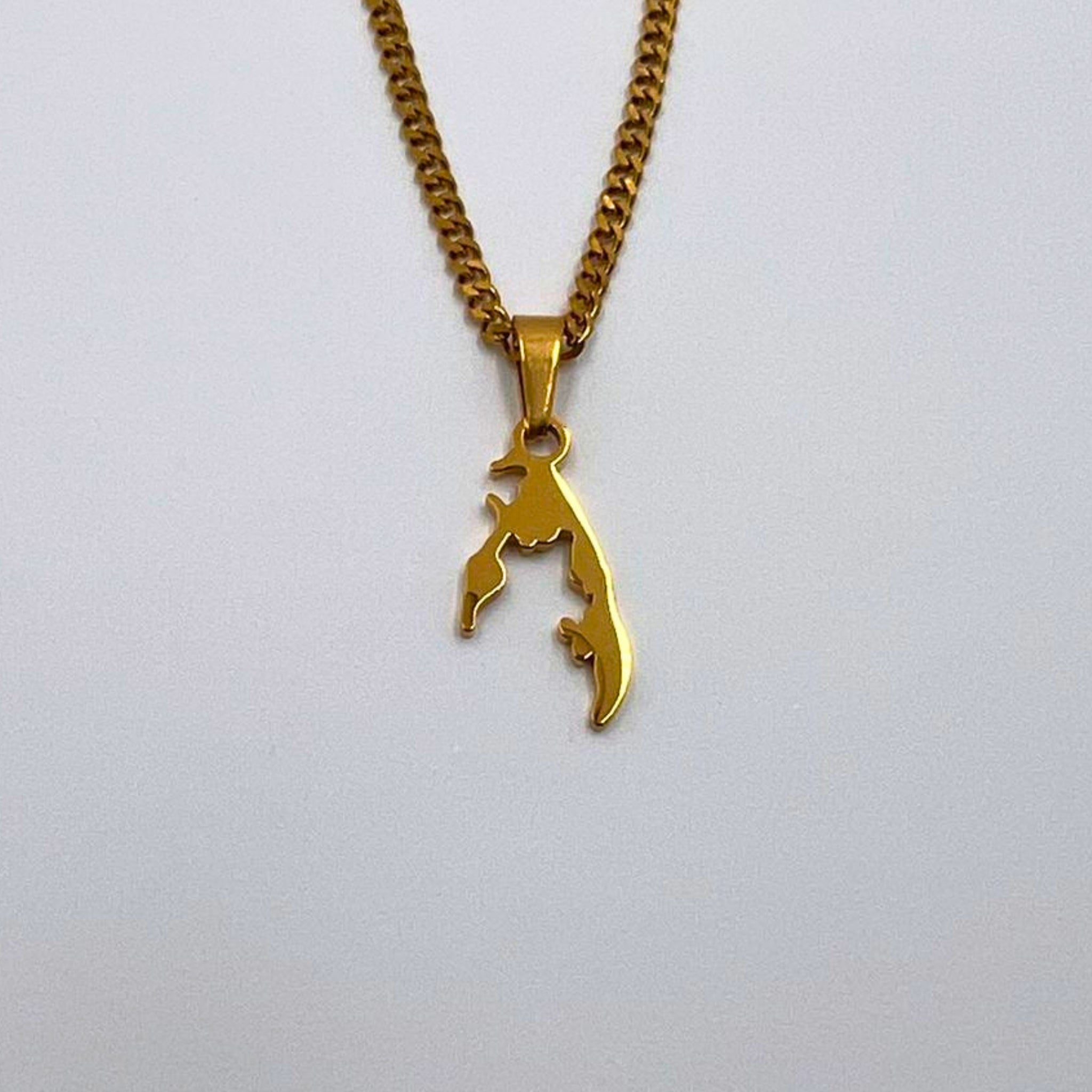 Country and town necklaces