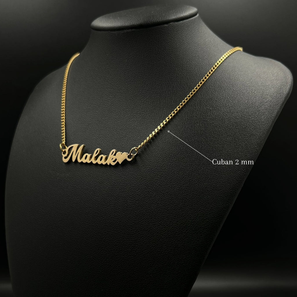 Hand written name - Heart