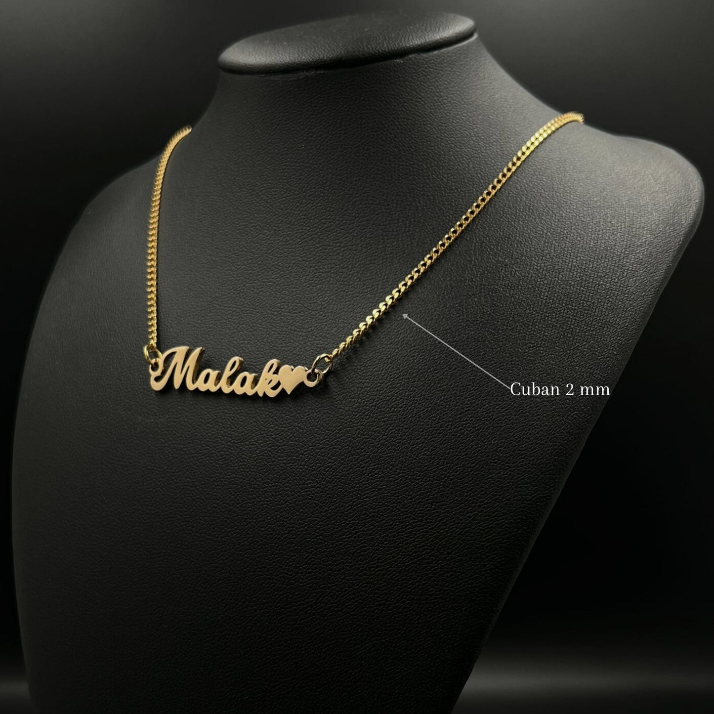 Hand written name - Heart