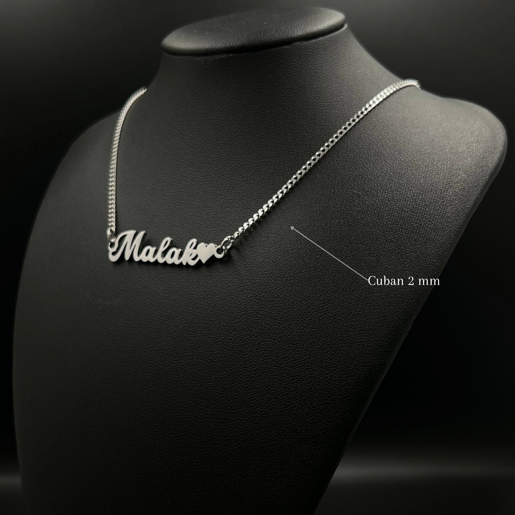 Hand written name - Heart