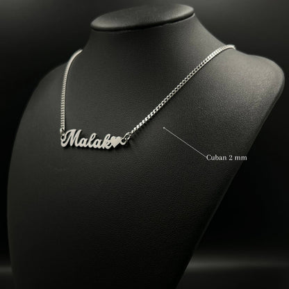 Hand written name - Heart